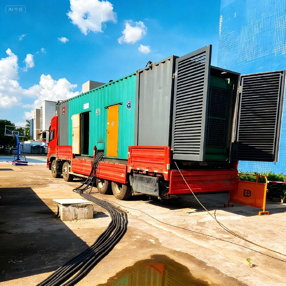 发电机租赁视频展示二